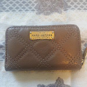 Sold: Compact Zip Marc Jacobs Leather Wallet